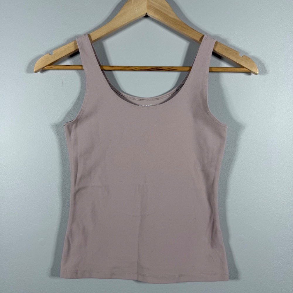 TnAction Logo Athletic Tank Top Mauve XS
